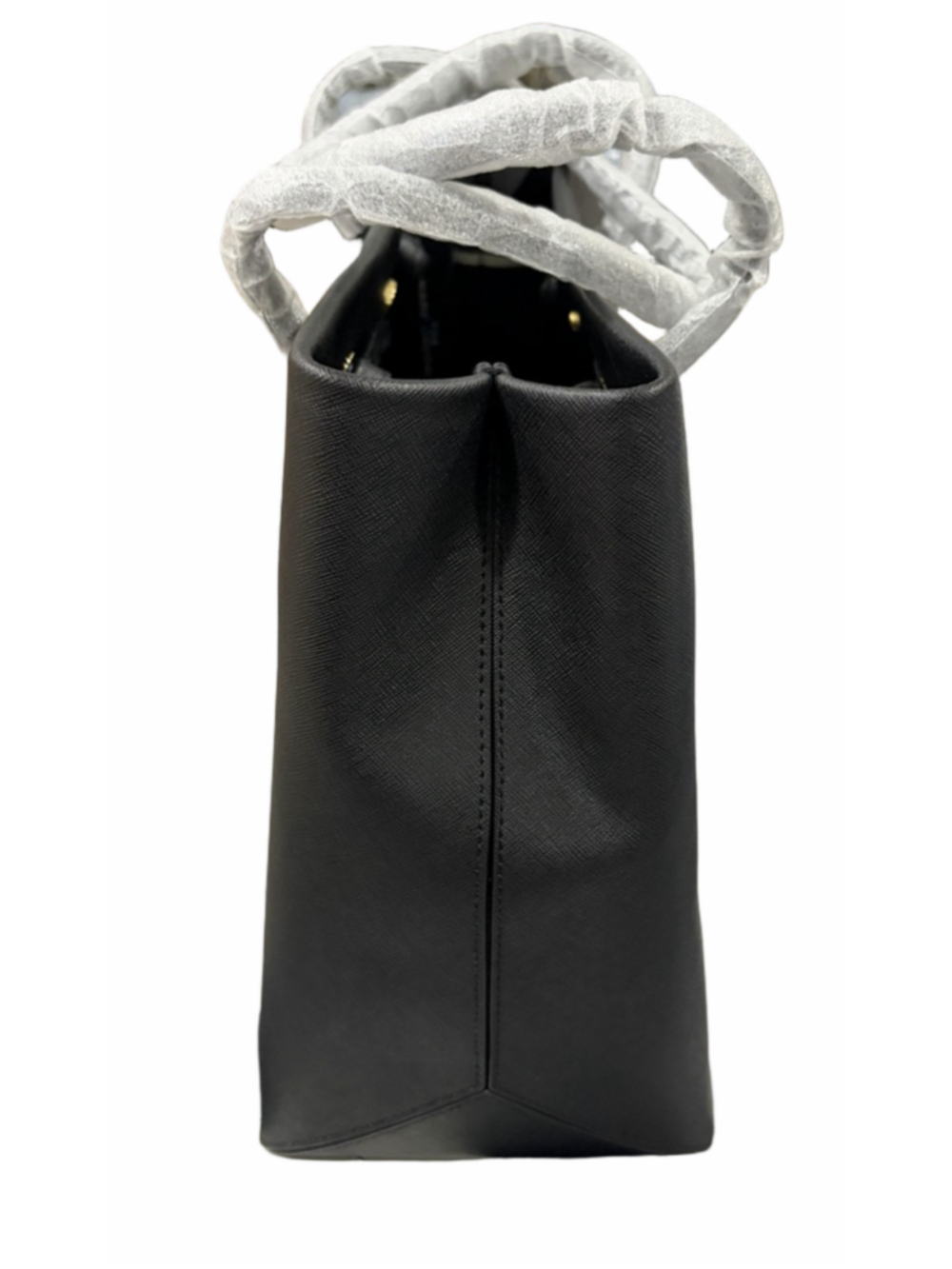 NWT Marc Jacobs Logo Shopper East-West Tote Bag in Black - Picture 9 of 13